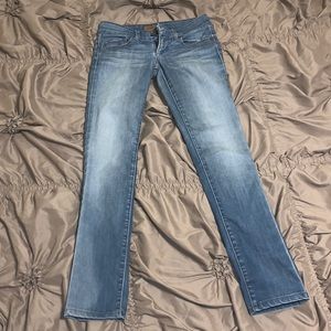 Stretchy boot cut jeans